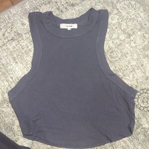 Joah Brown Women's Charcoal Muscle Tee